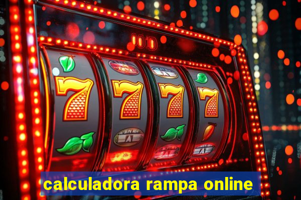 calculadora rampa online